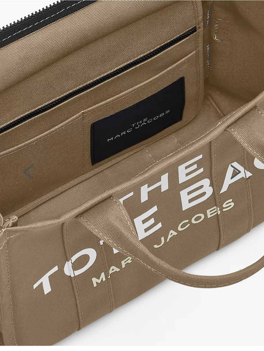 Marc Jacobs THE CANVAS MEDIUM TOTE BAG in Slate Green - Picture 3 of 8